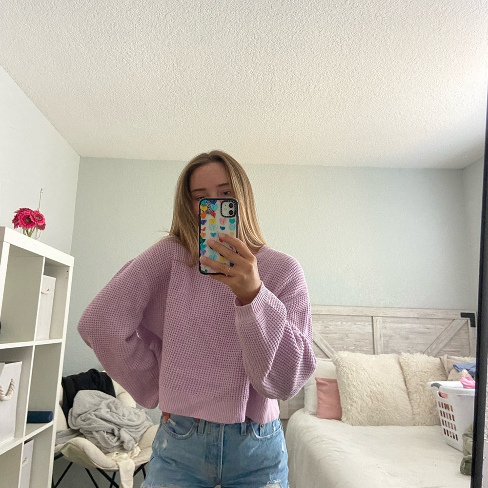 Purple Sweater